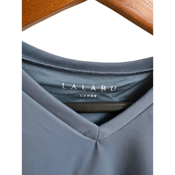 Lalabu Dad Shirt Infant Carrying Men's Shirt - Brook / Blue Gray - L - Picture 5 of 7